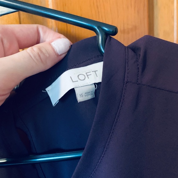 Purple LOFT Shirt - Picture 4 of 6